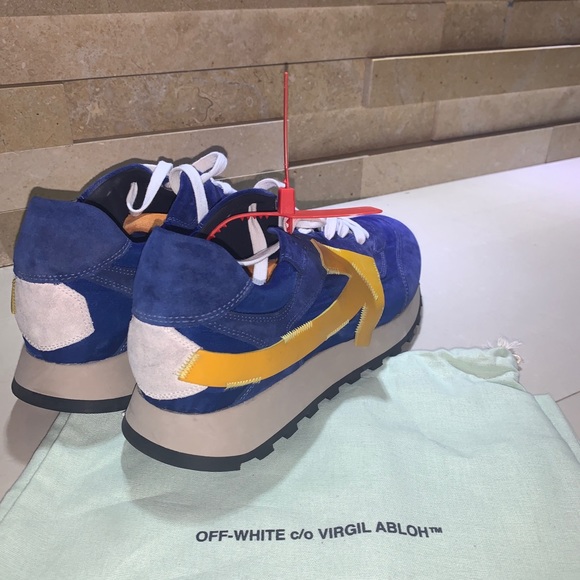 off white arrow running sneakers
